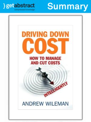 cover image of Driving Down Cost (Summary)